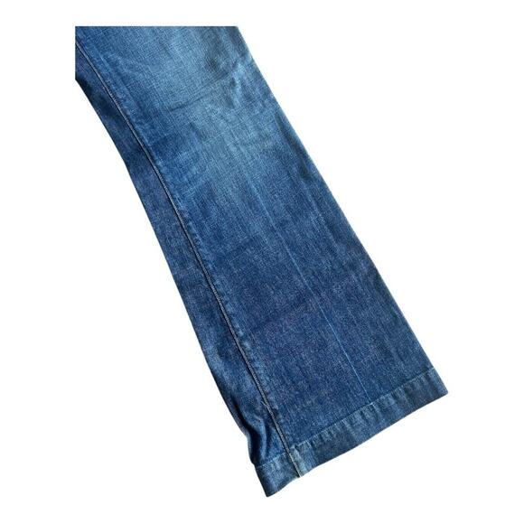 7 for all mankind maternity flare jeans low rise 31 X 34” - Picture 2 of 8